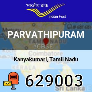 Parvathipuram PIN Code & Post Office in Agastheeswaram, Kanyakumari ...