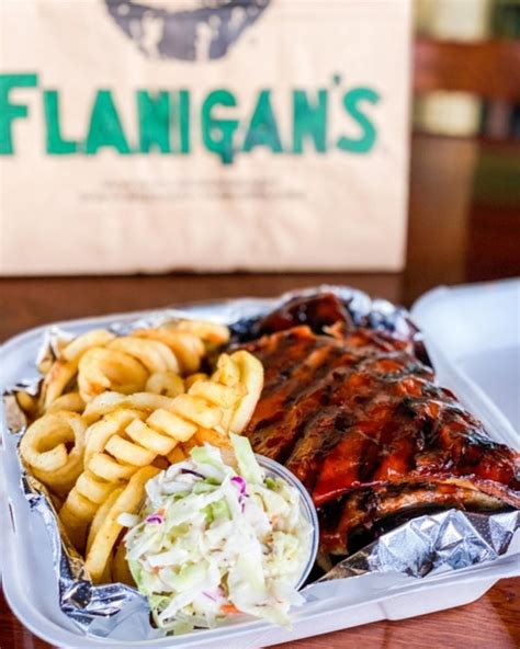 Flanigan's Seafood Bar and Grill menu in Fort Lauderdale, Florida, USA