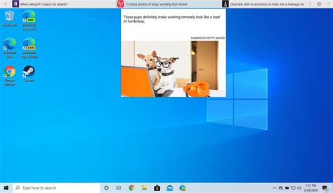 Microsoft's Windows 10 Dockable 'News Bar' Now In Beta