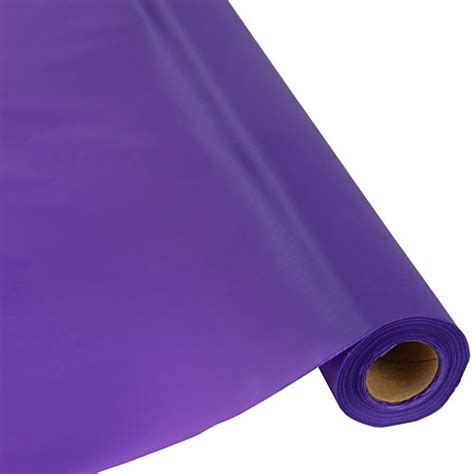 Schorin Company | Purple Plastic Table Cover Roll 40" x 300' - Schorin ...