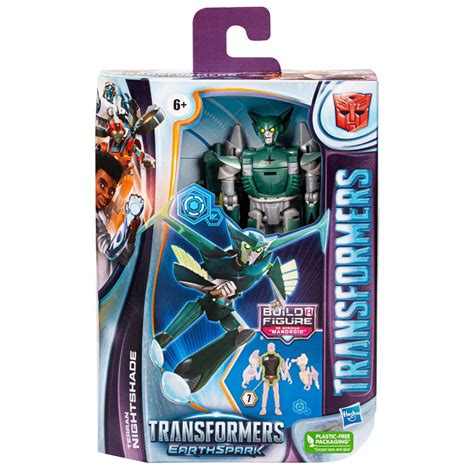 Transformers EarthSpark Build-A-Figure Terran Nightshade Action Figure ...