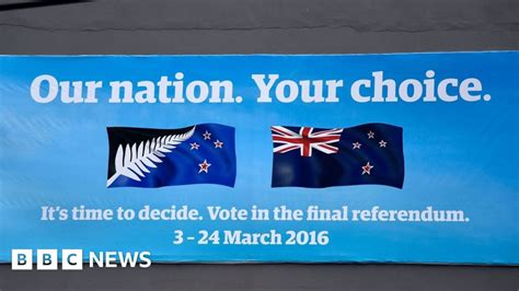 New Zealand flag referendum enters final stage - BBC News