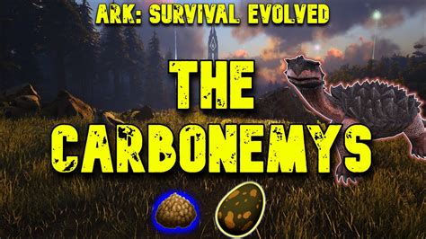 Ark: Survival Evolved. Taming the Carbonemys! - YouTube