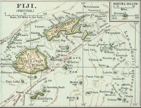 Suva Fiji On World Map