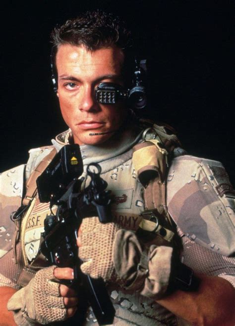 Jean-Claude Van Damme in Universal Soldier (1992) which featured ...