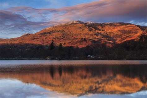 Reflections On Coniston Water | Lake District Greeting Card | 008 ...