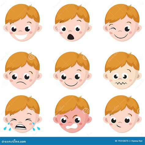 Emotion Cartoon Vector | CartoonDealer.com #11996789