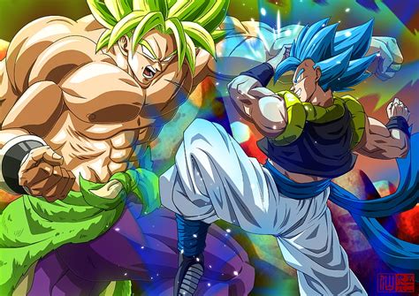 1920x1080px, 1080P Free download | Gogeta SSJ Blue Vs Broly, Super ...