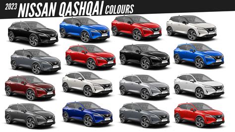 2023 Nissan Qashqai Tekna+ - All Color Options - Images | AUTOBICS