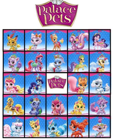 Palace Pets Birthday Party Printable Files | Palace pets, Palace pets ...