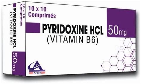 Pyridoxine HCL Vitamin B6 Tablets, 50 Mg, Packaging Type: Box at Rs 199 ...