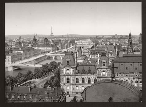 Historic B&W photos of Paris, France, late 19th Century | MONOVISIONS