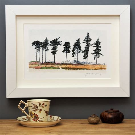 ‘Nine Spring Pines’ – MOUNTED print – Jacqueline May Designs