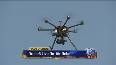 VIDEO: Drone 6 makes a live on-air debut - 6abc Philadelphia