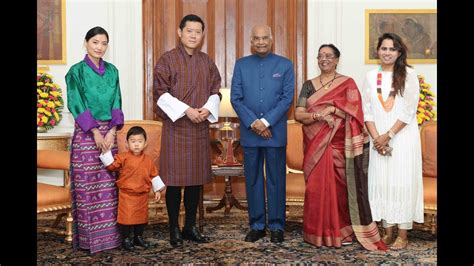 King of Bhutan, along with the Queen and Royal Prince, called on ...