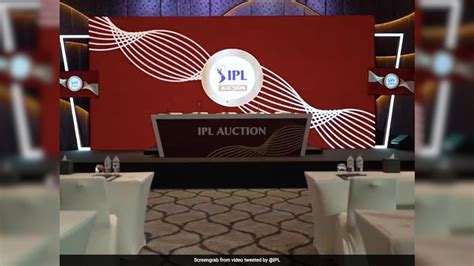 IPL 2024 Auction Live Streaming: When And Where To Watch Telecast ...