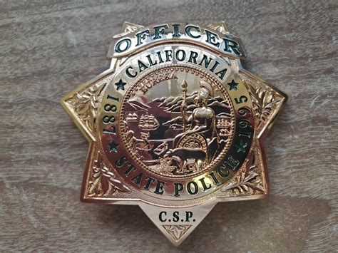 Collectors-Badges Auctions - California State Police/California Highway ...