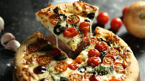 Download Pizza Hut Yummy Pizza Slice Wallpaper | Wallpapers.com