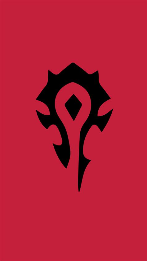 Wow Horde Logo - 1440x2560 Wallpaper - teahub.io