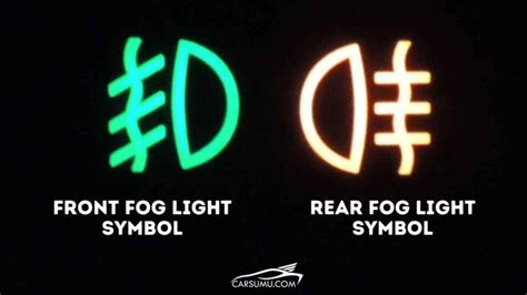 Rear Fog Light Symbol