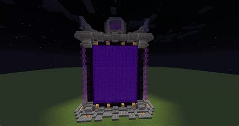 Big Purple Nether Portal 1.20.2/1.20.1/1.20/1.19.2/1.19.1/1.19/1.18/1. ...