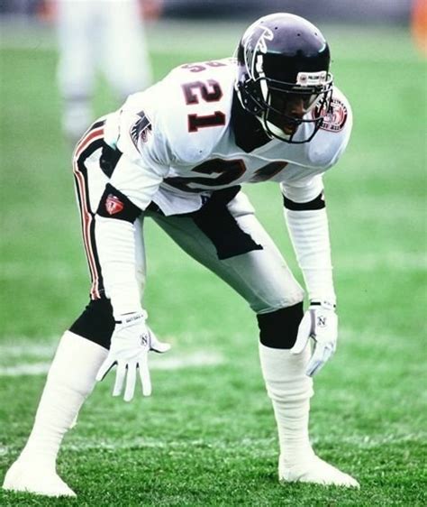 DEION SANDERS 8X10 PHOTO ATLANTA FALCONS NFL FOOTBALL PICTURE