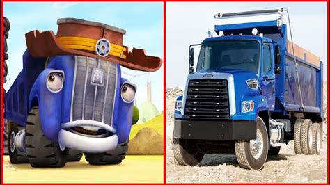 Trucktown Characters In Real Life Part 3 | Cartoon Characters | Cartoon ...