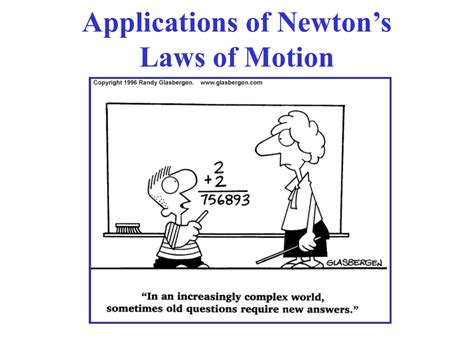 Applications of Newton’s Laws of Motion