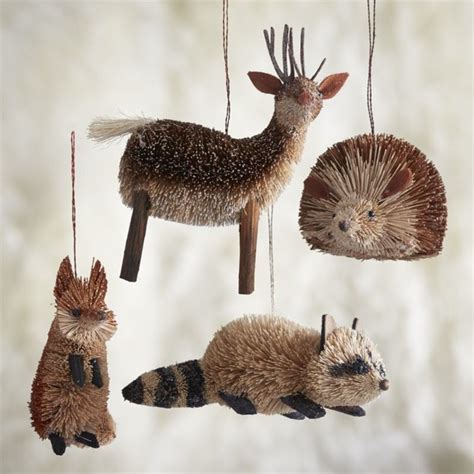 Buri Animal Ornaments - Contemporary - Christmas Ornaments - by Crate ...