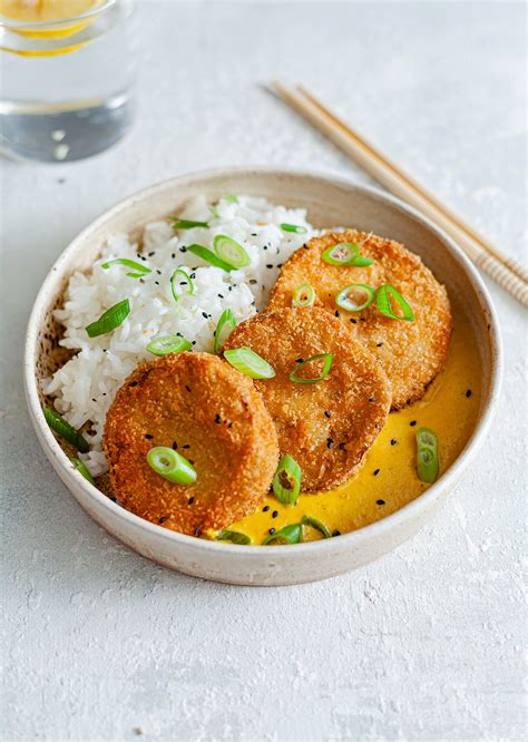 Aubergine Katsu Curry - SO VEGAN