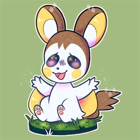 [FA] Shiny Emolga! by Abandon3dRain on DeviantArt