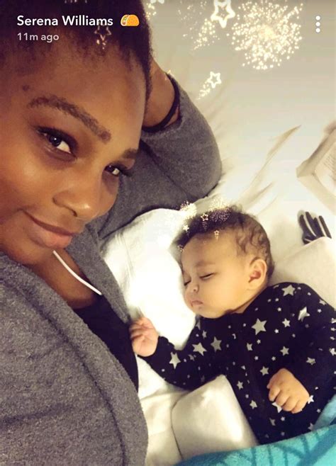 Serena Williams shares cute new selfies with her baby girl, Alexis Jnr ...