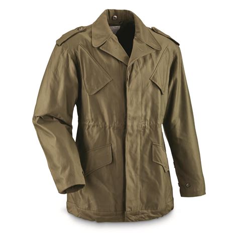 Dutch Military Surplus Field Jacket, New - 703009, Insulated Military ...