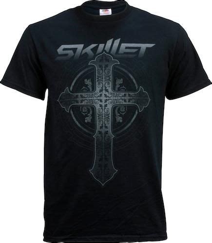 Skillet Cross Shirt Larger View | Cross tee, Skillet band, Band tshirts