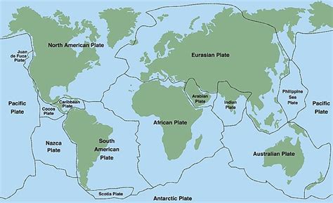 How Many Tectonic Plates Are There? - WorldAtlas