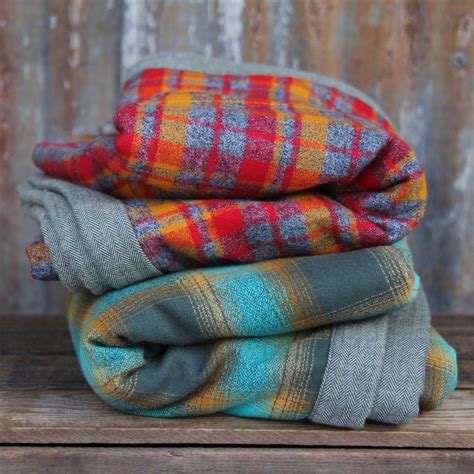 Handmade Flannel Camp Blanket - Softest Plaid Washable Blanket – DIG + CO.