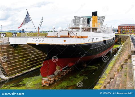 Nomadic (1911), a Steamship of the White Star Line Editorial Photo ...