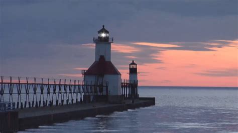 Lighthouse Tour, St. Joseph Michigan - YouTube