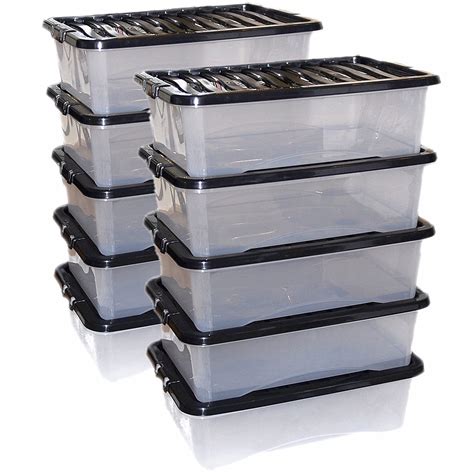 Clear Plastic Storage Boxes