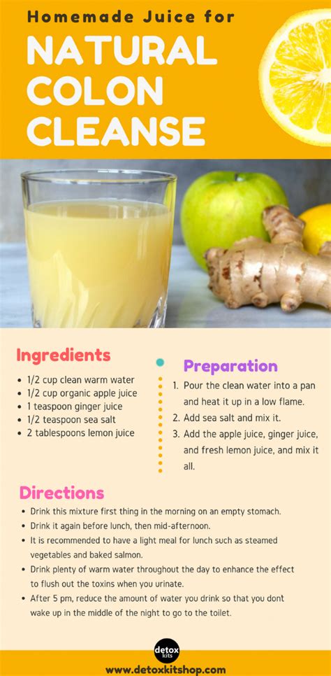 Colon Cleanse Recipe, Liver Cleanse, Liver Detox, Juice Cleanse ...