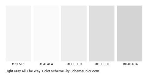 Color scheme palette image | Light grey color code, Color coding ...