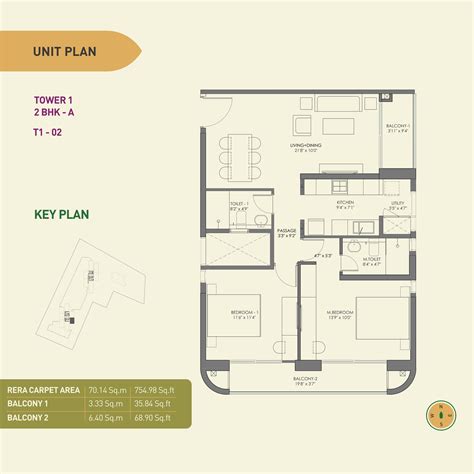 Floorplan | Birla Tisya | 2,3 & 4 BHK Apartments