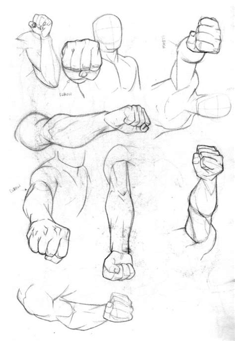 Arm Foreshortening Drawing Reference Guide | Dr...