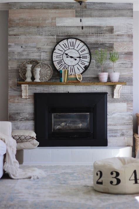 Fireplace Makeover With Plank and Mill - Jessica Sara Morris