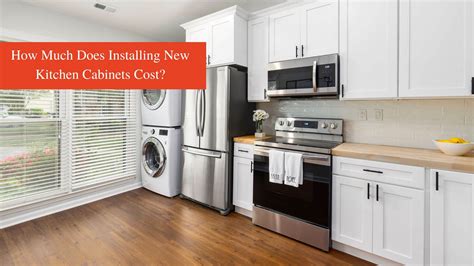 How Much Does Installing New Kitchen Cabinets Cost? - Kitchen Cabinets ...