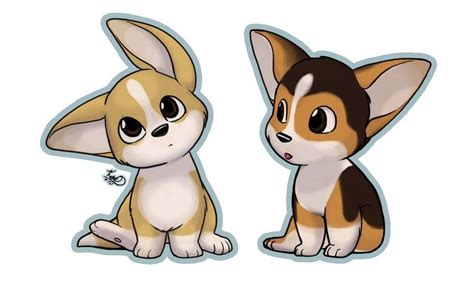 Cute Cartoon Corgis | Cute dog drawing, Puppy cartoon, Cartoon dog