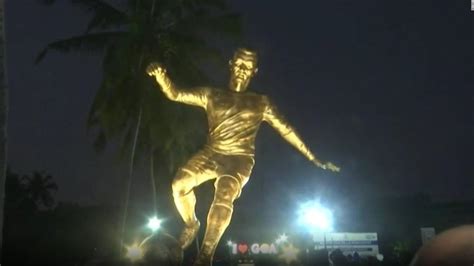 Cristiano Ronaldo has another statue in his honor in the least expected ...