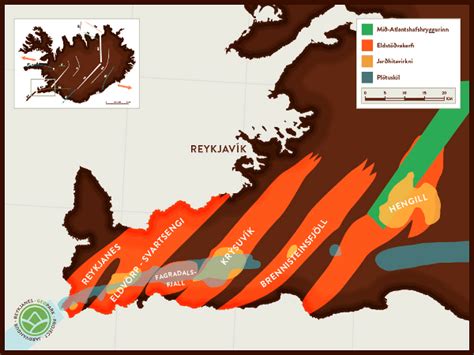 What happens close to the town of Grindavík? - LAVA Centre