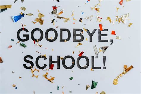 Goodbye School Zoom Background | Download Free Graduation Zoom ...