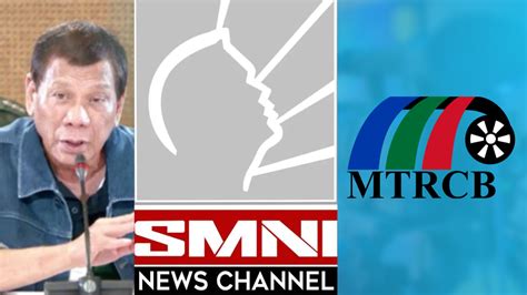 MTRCB suspends 2 SMNI programs, including ex-President Duterte’s | Cebu ...